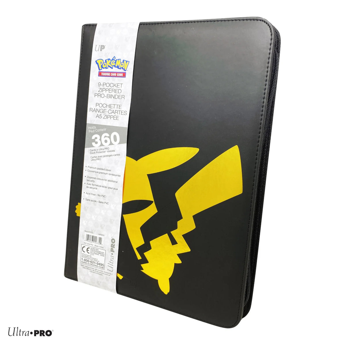 Pokémon - 9 Pocket Zip PRO Binder Pikachu Elite Series