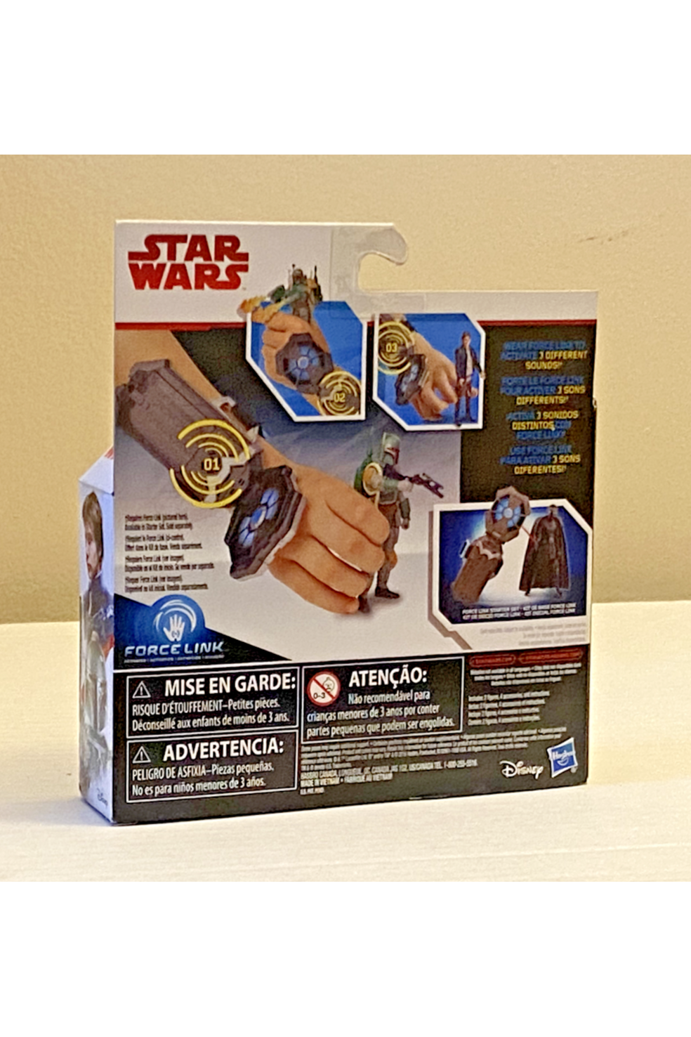 Star Wars Force Link 2.0 NEW Han Solo & Boba Fett Double Pack Disney Hasbro 2016