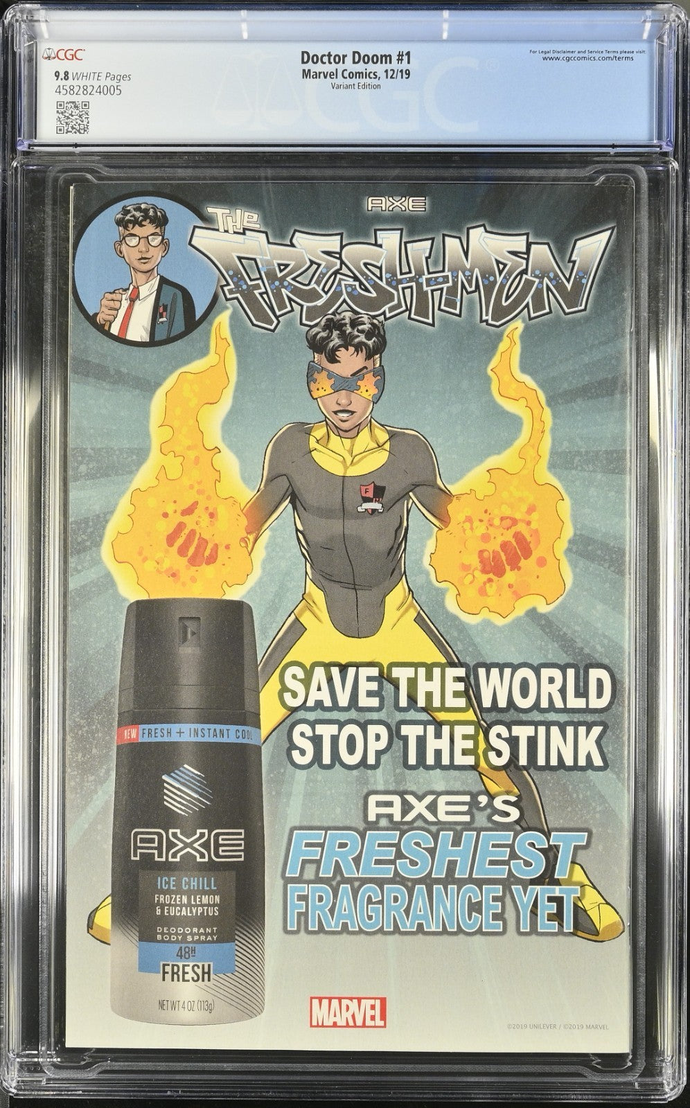 Doctor Doom #1B CGC 9.8 (2019) - Deodato Jr. Incentive Variant Edition 1:10