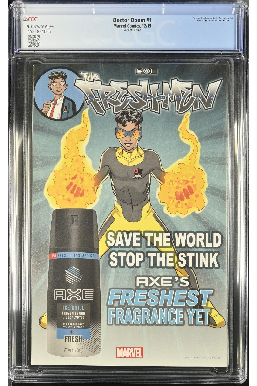 Doctor Doom #1B CGC 9.8 (2019) - Deodato Jr. Incentive Variant Edition 1:10