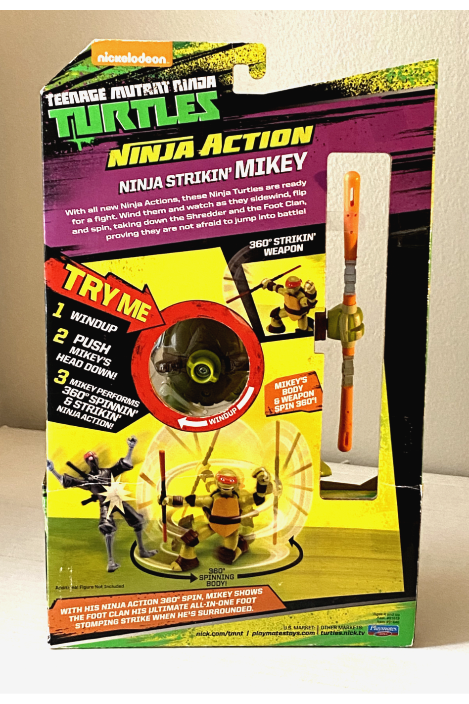 Nickelodeon Teenage Mutant Ninga Turtles Ninja Strikin Mikey