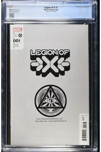Legion of X #1 Suayan retailer Virgin Variant CGC 9.8 1st App Mother Righteous
