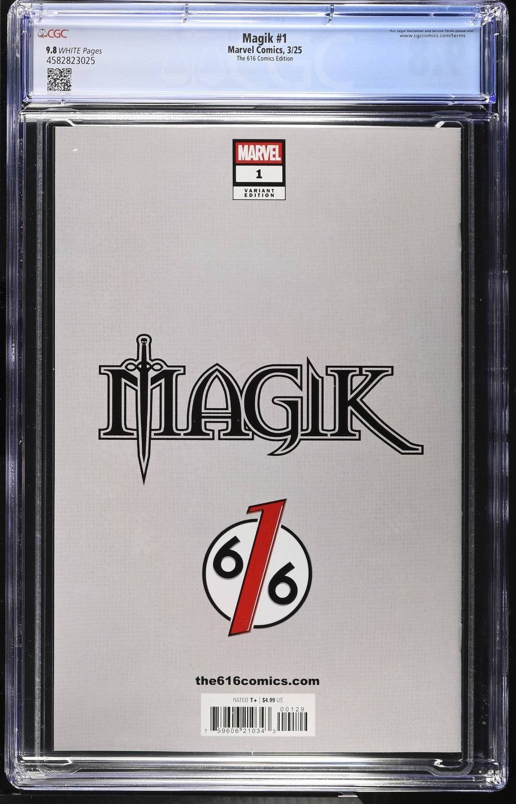 Magik #1 Ivan Talavera Exclusive Variant Edition A - CGC 9.8 Marvel