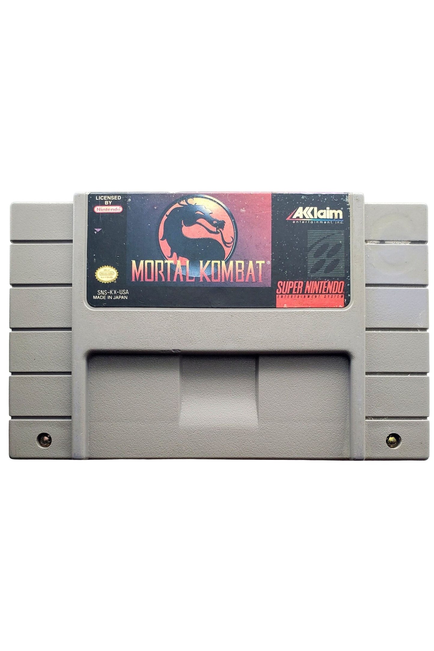 Mortal Kombat: Competition Edition SNES With Box