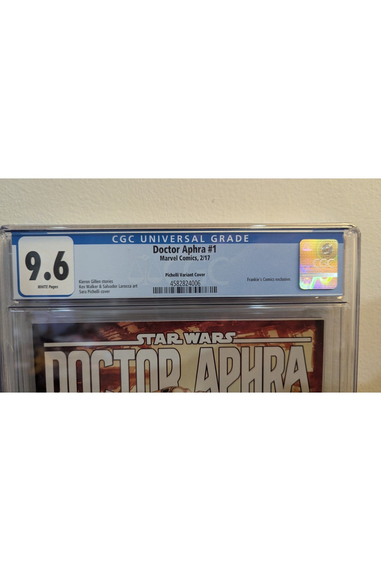 Star Wars Doctor Aphra #1 Sara Pichelli Variant CGC 9.6 #4582824006