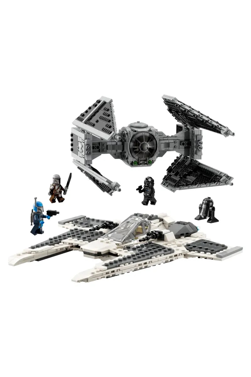 75348 LEGO Star Wars The Mandalorian Mandalorian Fang Fighter vs TIE Interceptor (Retired)