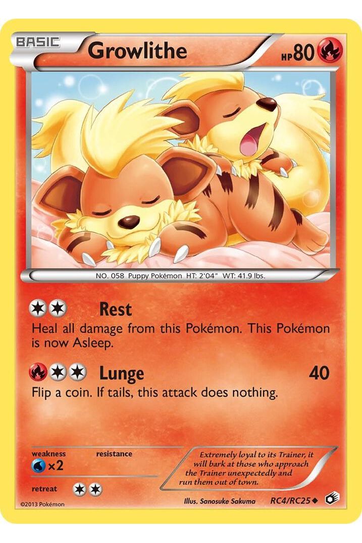 Growlithe - Legendary Treasures: Radiant Collection - Holofoil (LTR) (NM)