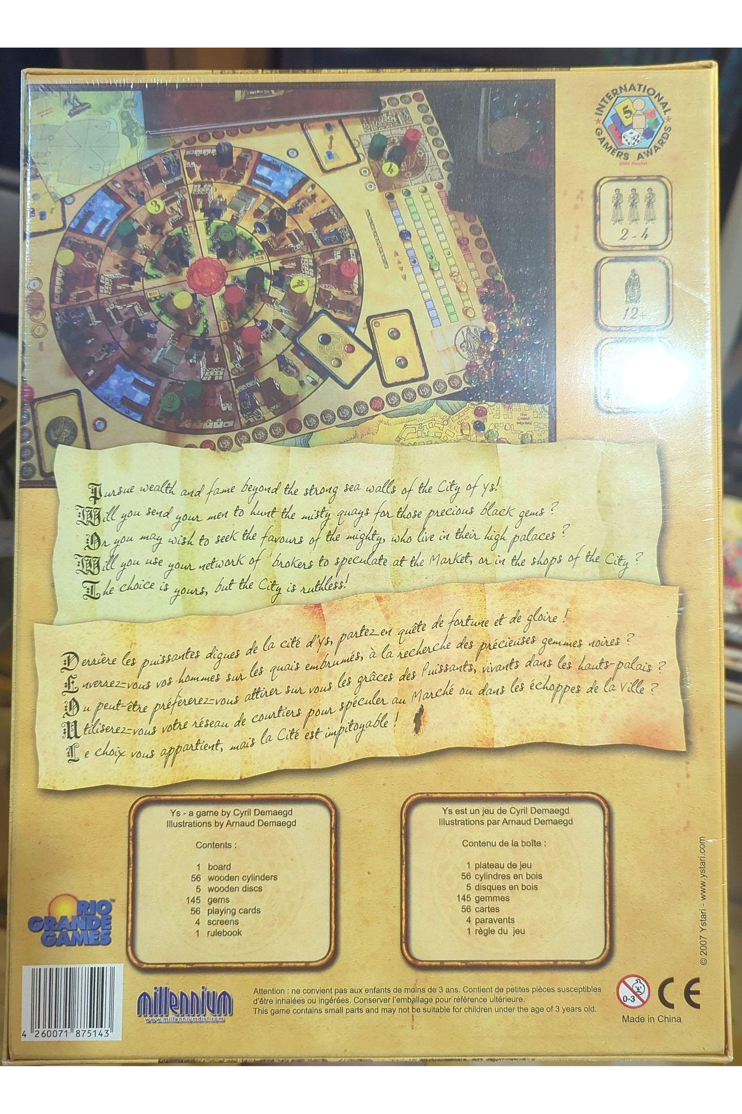 Fantasy Rio Grande Games Ys (3rd Ed)