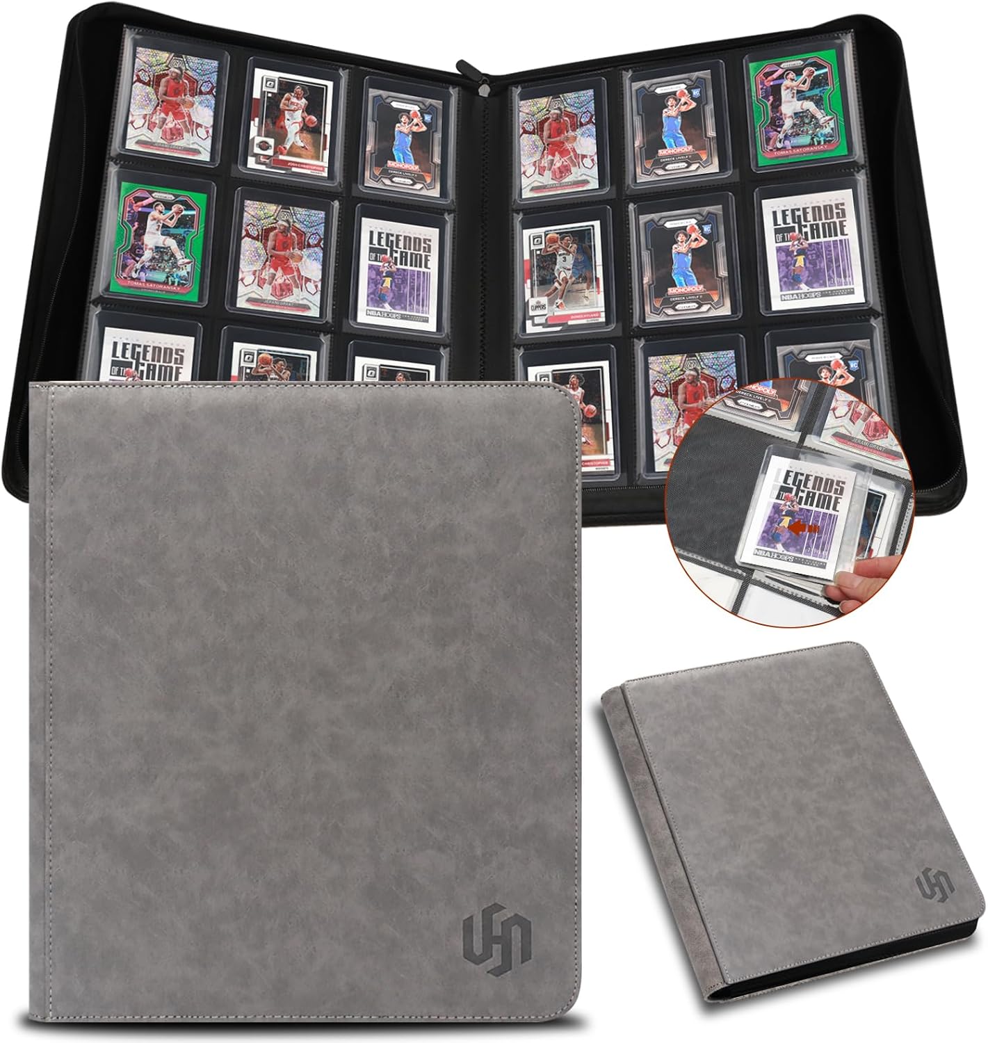 HYMENEX 9 Pocket Top Loader Card Binder