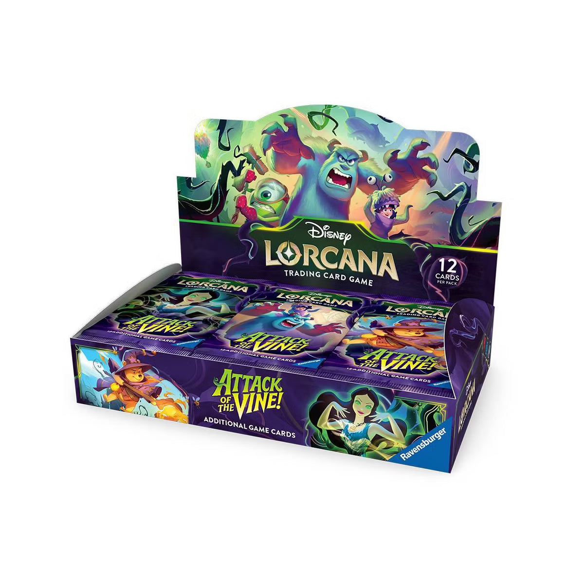 Lorcana Trading Card Game: Attack of The Vine! Booster Display