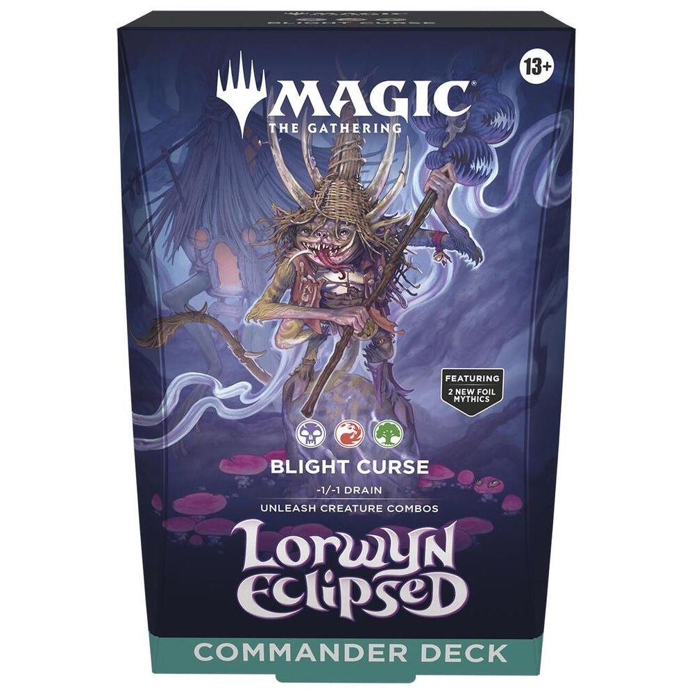 Magic the Gathering - Lorwyn Eclipsed Commander Deck - Blight Curse