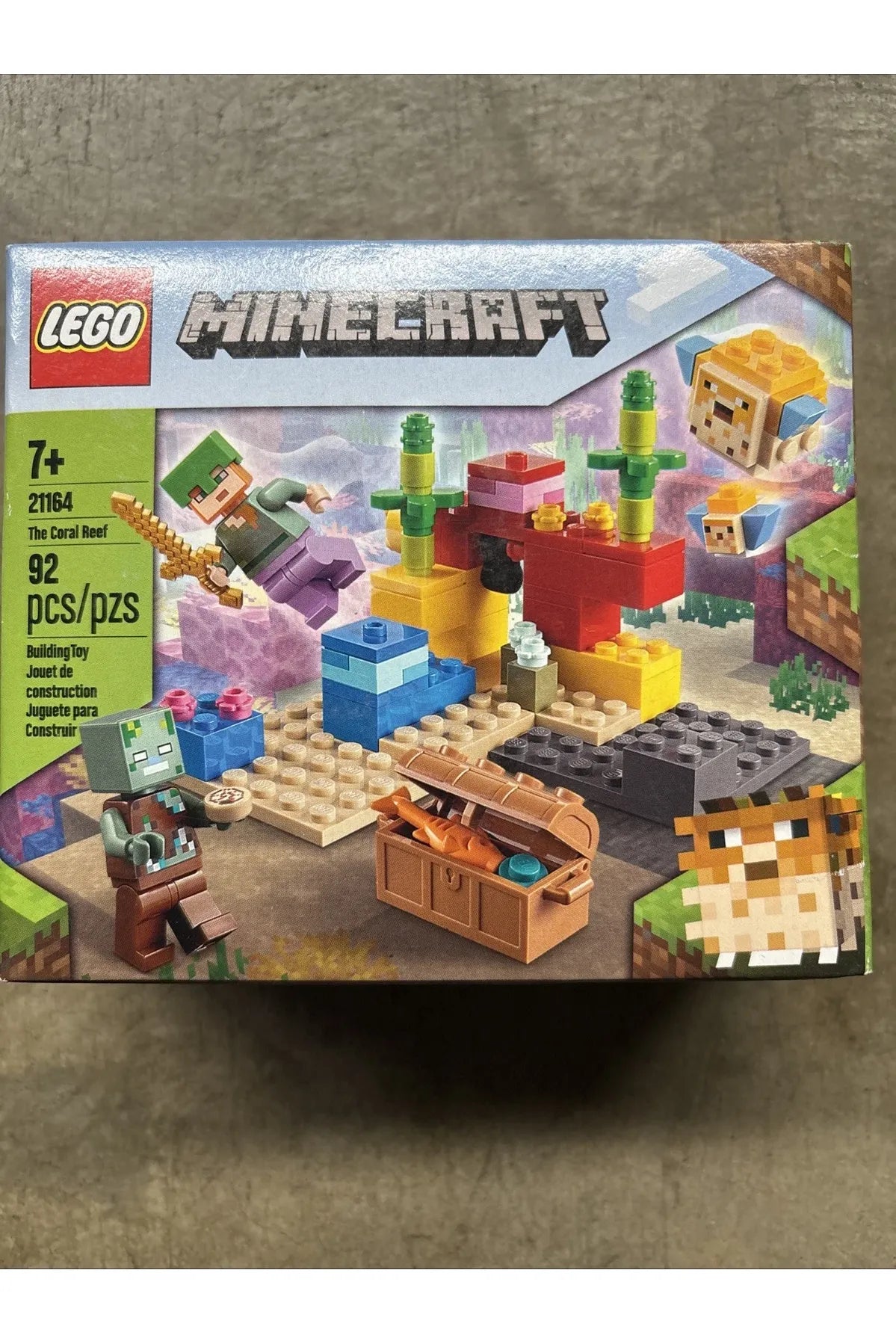 LEGO Minecraft The Coral Reef (21164) - Retired