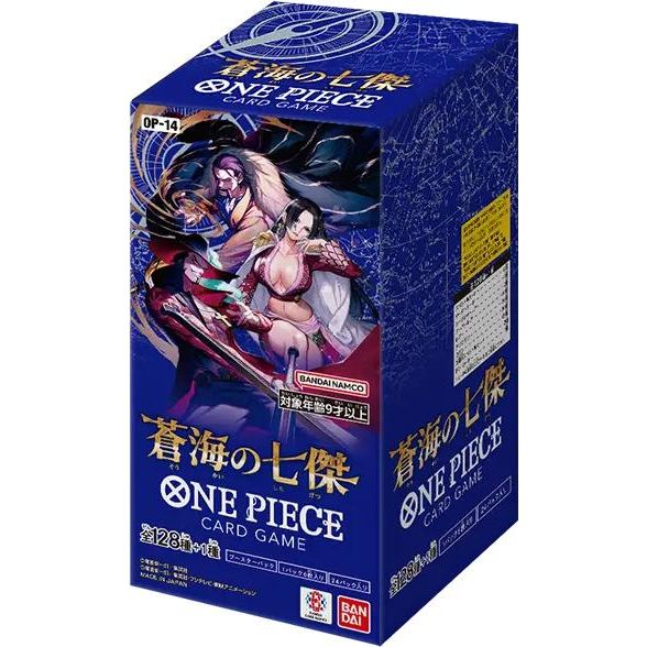 One Piece Japanese Azure Sea's Seven Booster Box OP-14