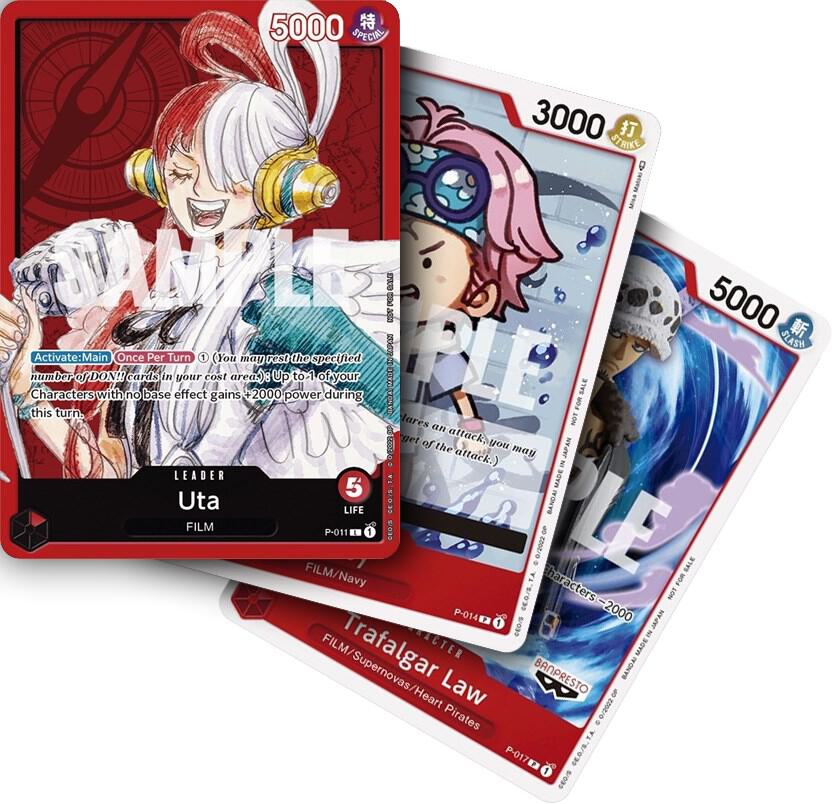 One Piece Film Red Uta Promo Pack - One Piece Promotion Cards (OP-PR)