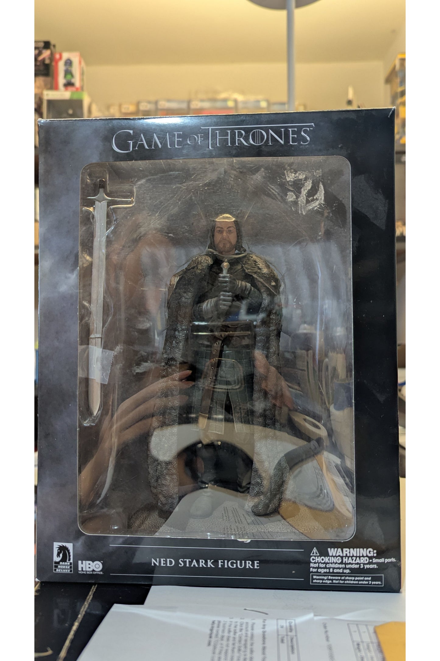 Game of Thrones: Ned Stark Figure (Dark Horse Deluxe Edition) *Damaged*