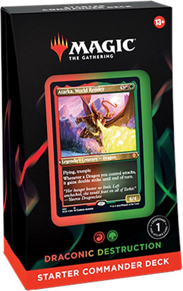 Magic the Gathering - Starter Commander Deck - Draconic Destruction