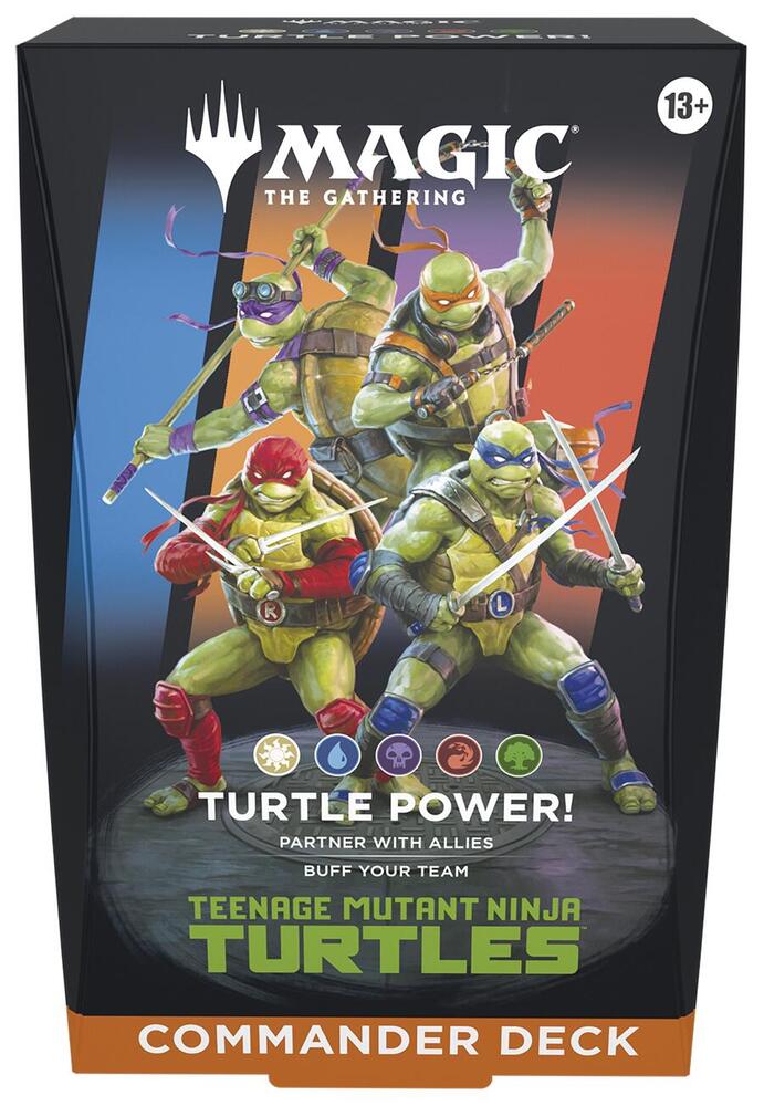 Magic the Gathering - Teenage Mutant Ninja Turtles Commander Deck - Turtle Power!