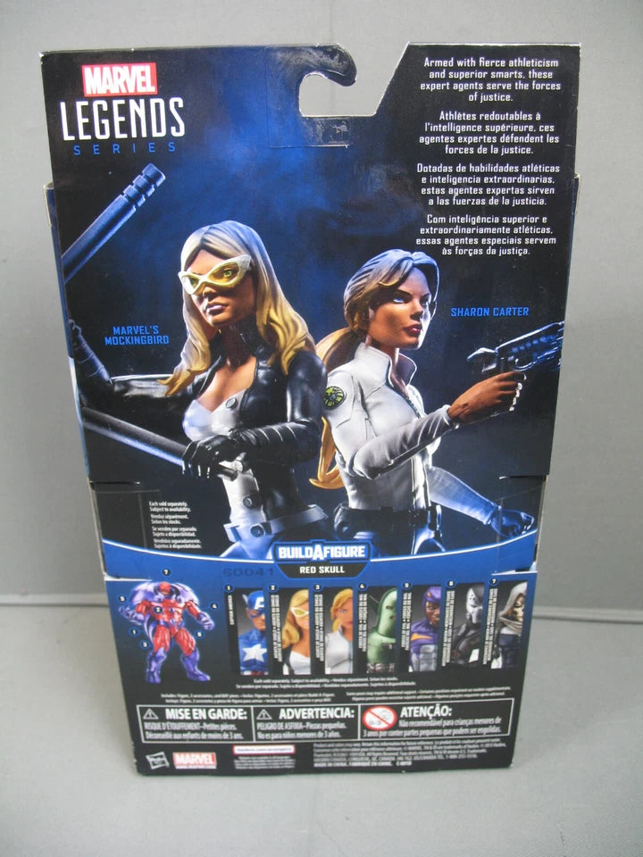 Marvel Legends Mockingbird Red Skull Build A Figure