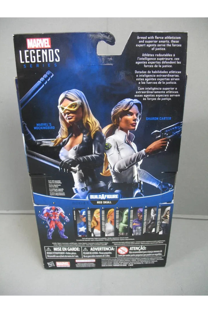 Marvel Legends Mockingbird Red Skull Build A Figure