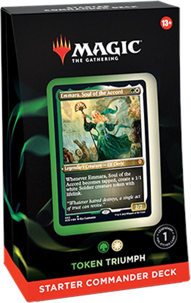 Magic the Gathering - Starter Commander Deck - Token Triumph