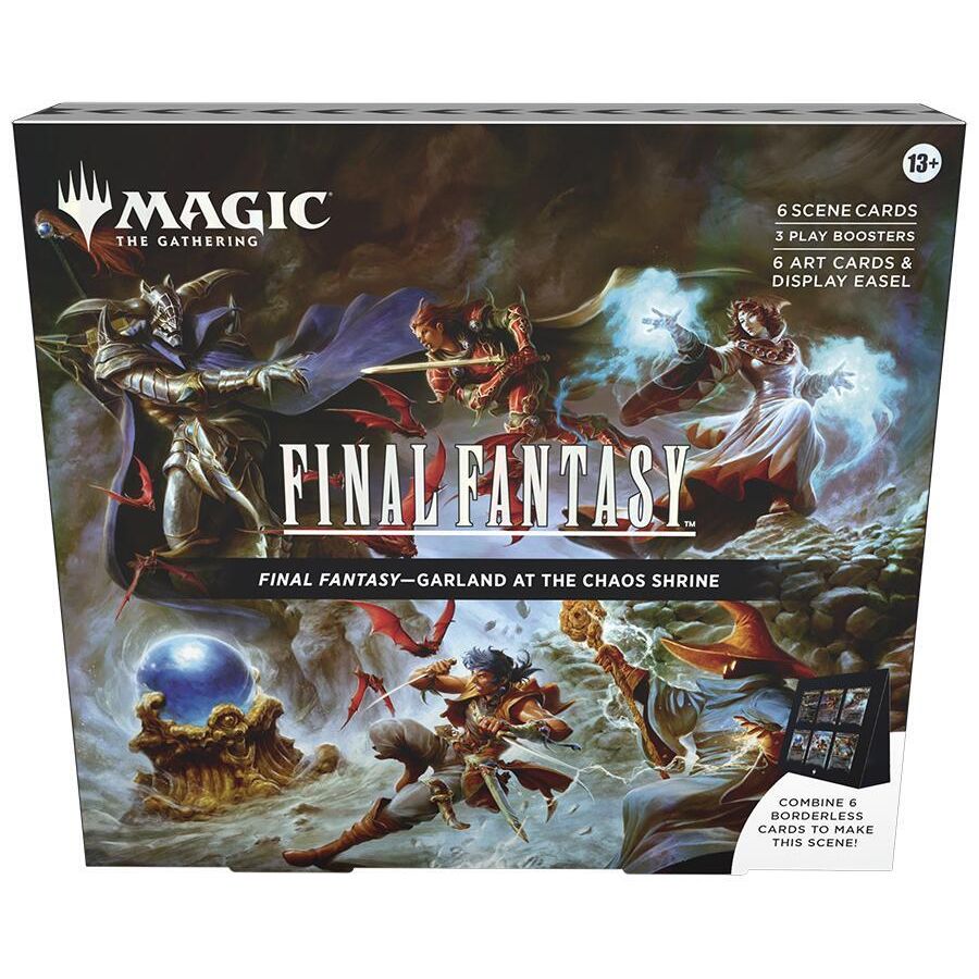 FINAL FANTASY - Scene Box (Garland at the Chaos Shrine)