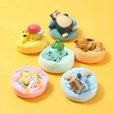 Sleeping Pokemon Figures