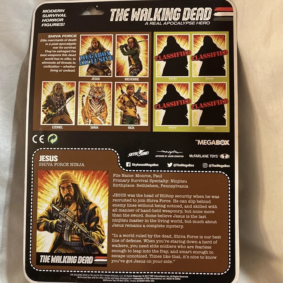 The Walking Dead A Real Apocalypse Hero Jesus Figure