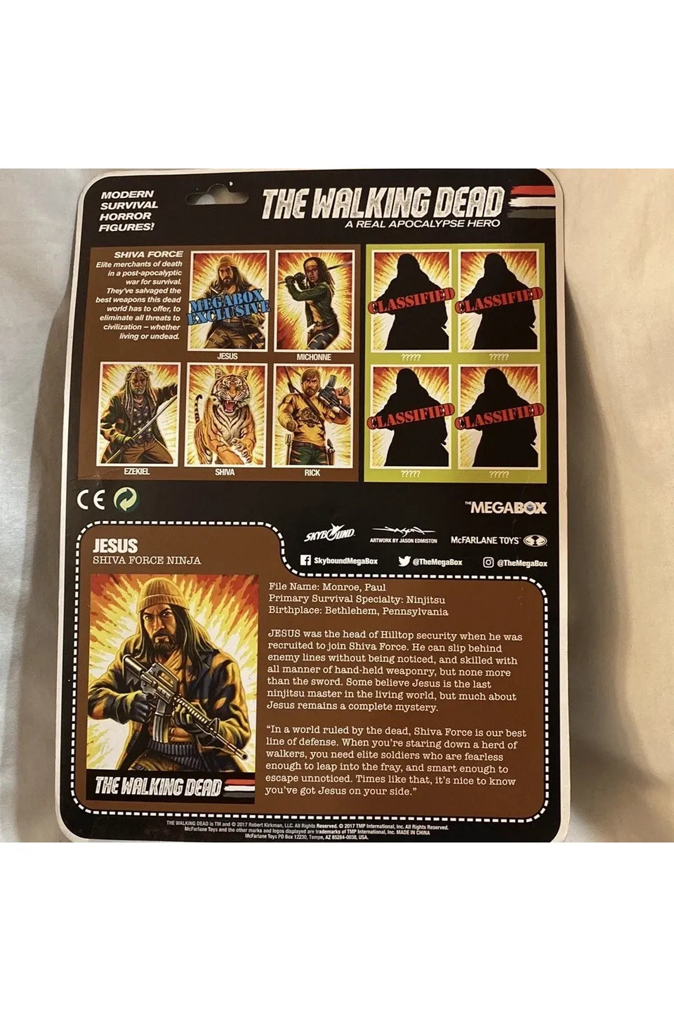 The Walking Dead A Real Apocalypse Hero Jesus Figure