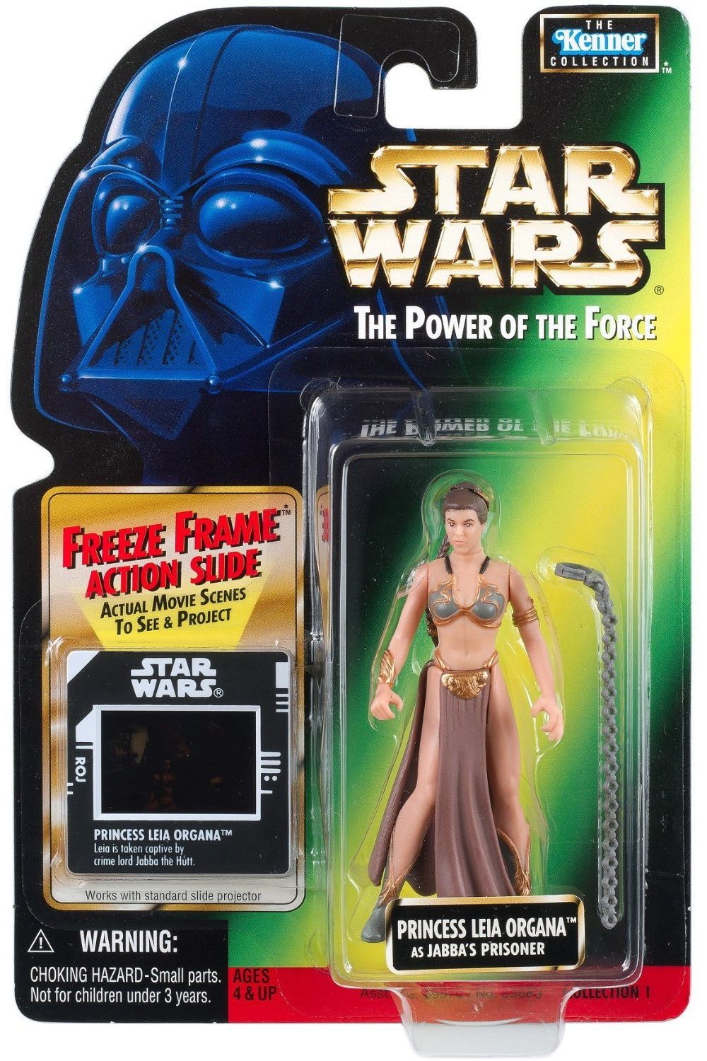 Kenner Star Wars Power of the Force Princess Leia Organa as Jabba's Prisoner Figure