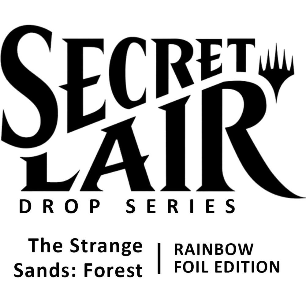 Secret Lair Drop: The Strange Sands: Forest - Rainbow Foil Edition