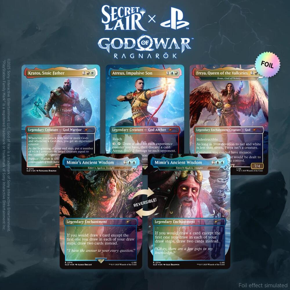 Secret Lair x God of War: Norse - Traditional Foil Edition