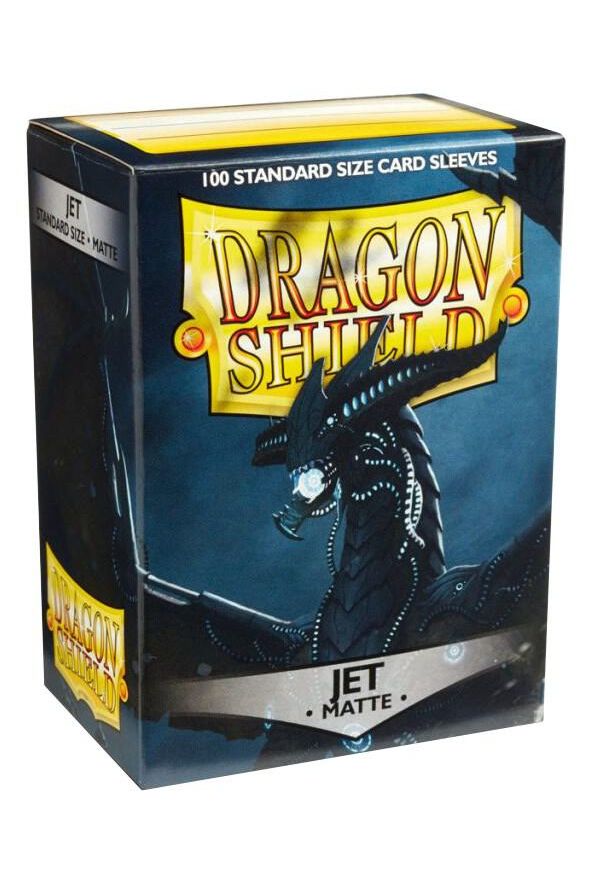 Dragon Shield Matte Sleeves - Jet (100-Pack)