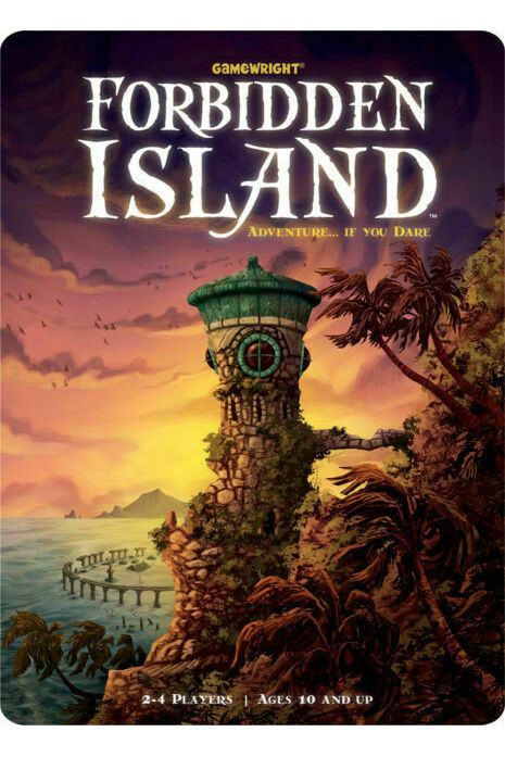 2010 Gamewright Forbidden Island - Adventure if you Dare Game New Sealed MISB