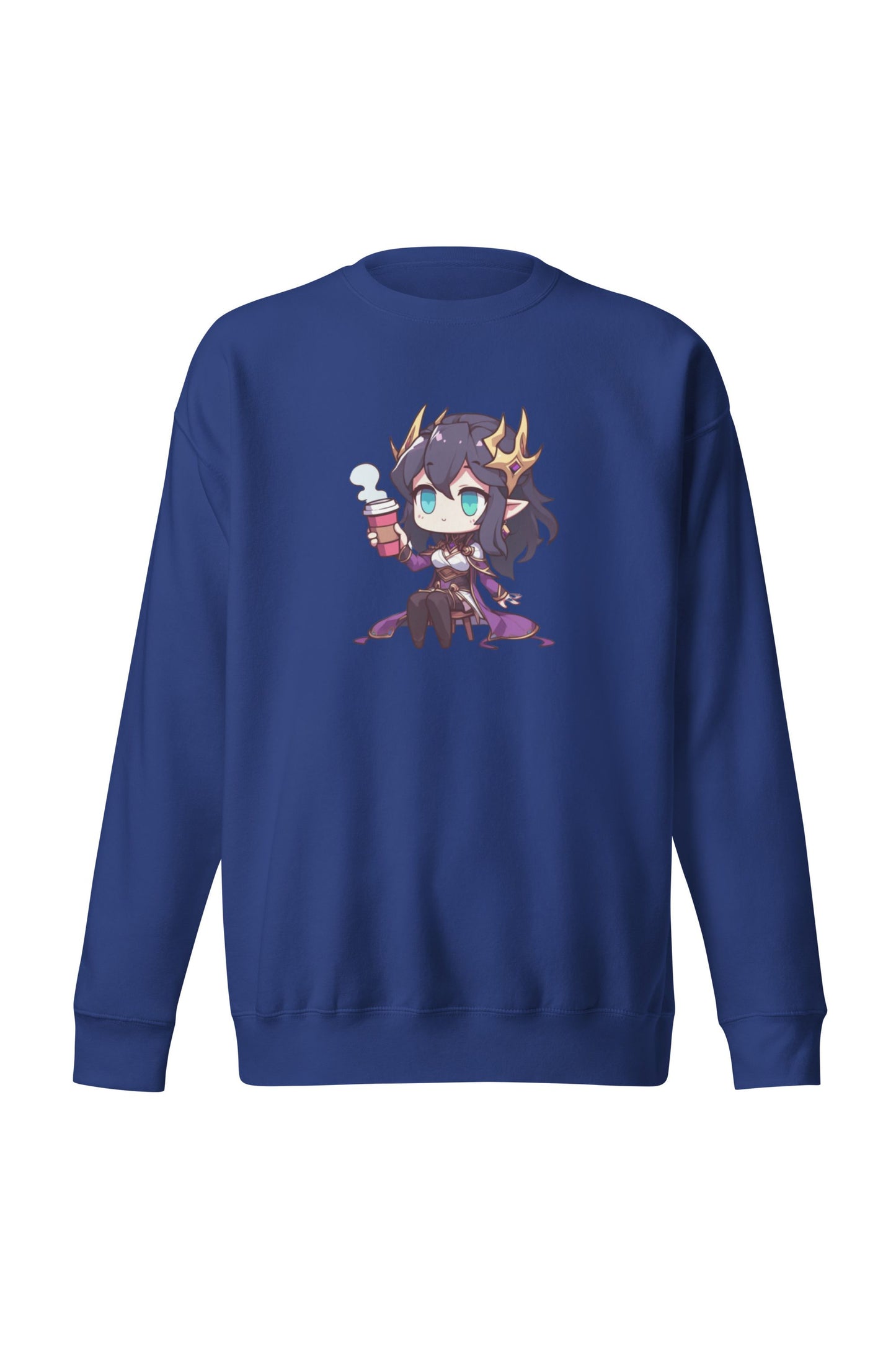 Unisex Premium Sweatshirt - Necromancer Sorceress