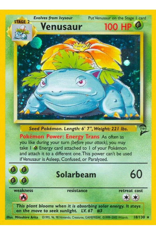 Venusaur - Base Set 2 - Holo Rare (BS2) (NM)