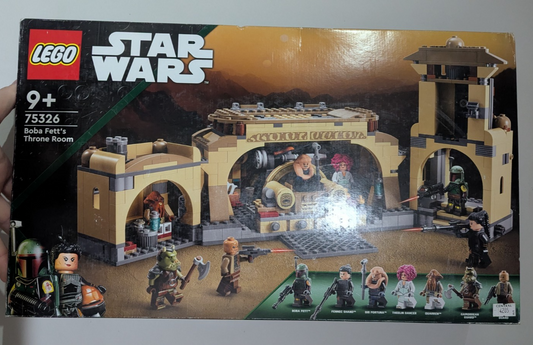 Lego Star Wars The Book of Boba Fett Set 75326 Boba Fett's Throne Room