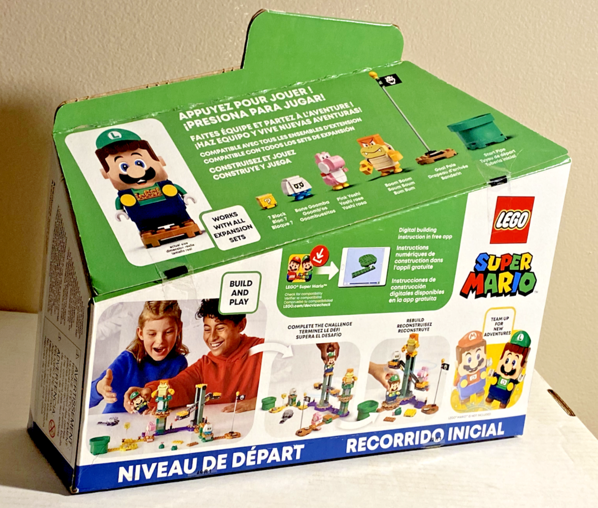 LEGO Super Mario 71387 Adventures With Luigi Starter Course New Factory Sealed