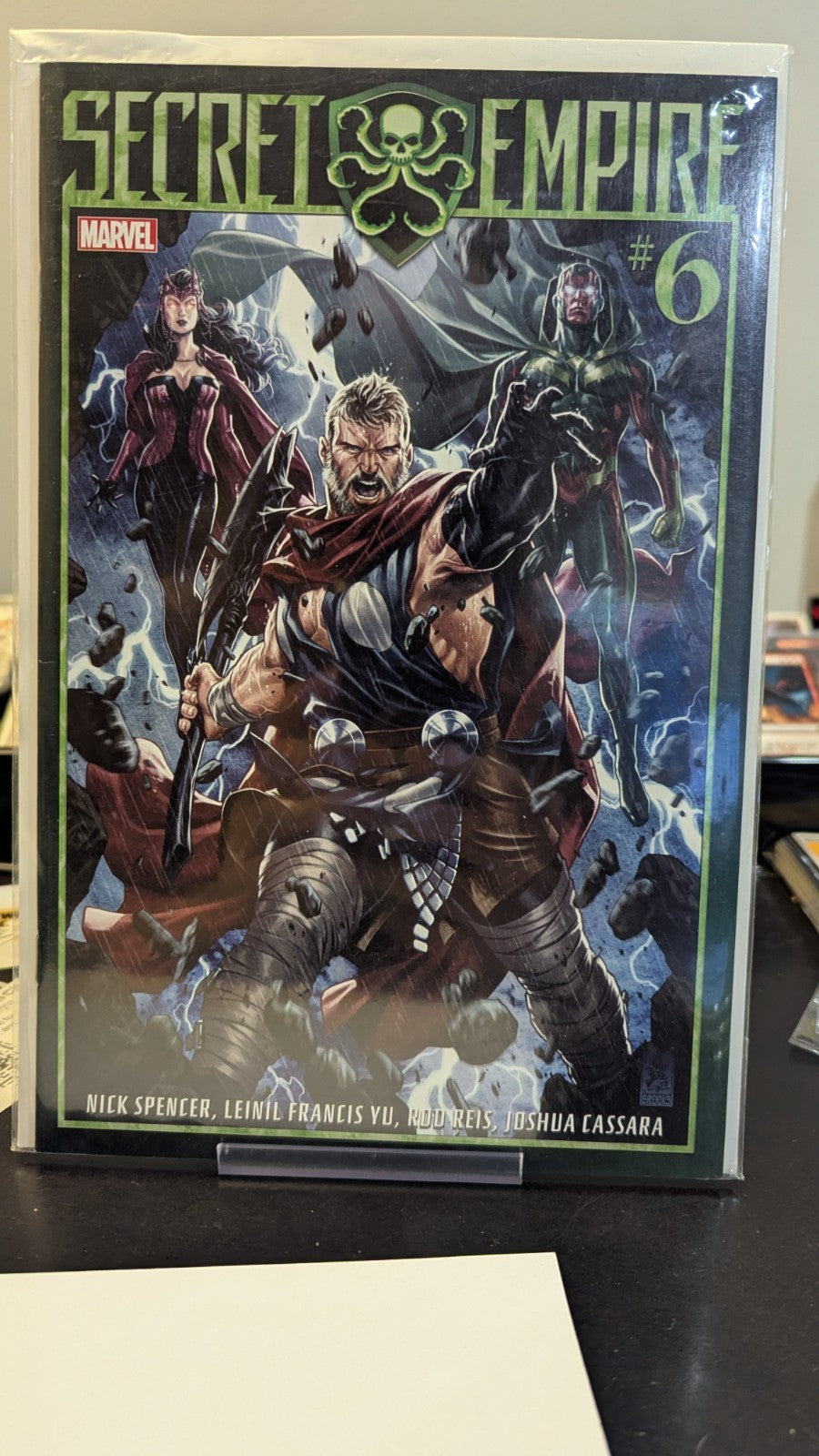 Marvel SECRET Empire lot #1-8, 4 Variants.