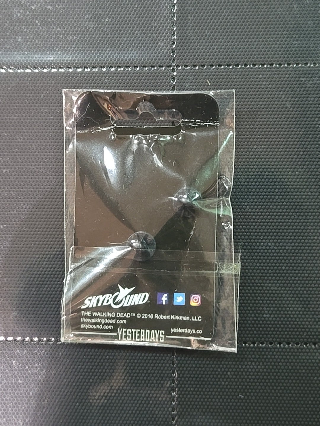 Yesterdays x The Walking Dead - Logo 1.25" Soft Enamel Pin MegaBox