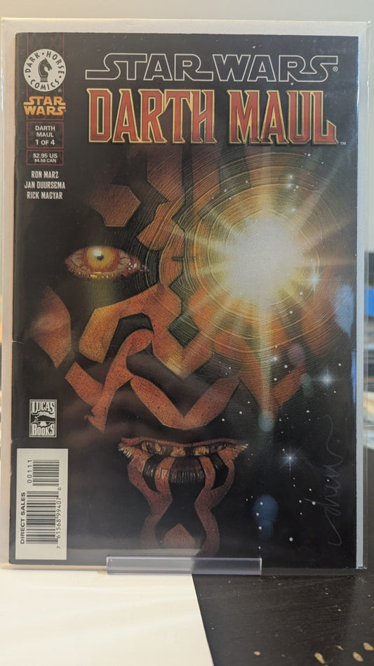 Star Wars Darth Maul comics lot #1A-4A + bonus #3B