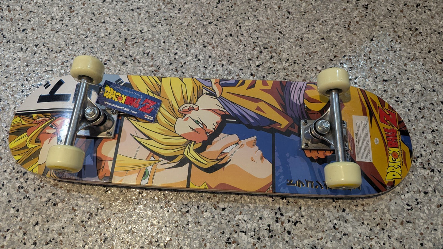 DragonBallZ.com Super Saiyan 3 Goku Skateboard Deck