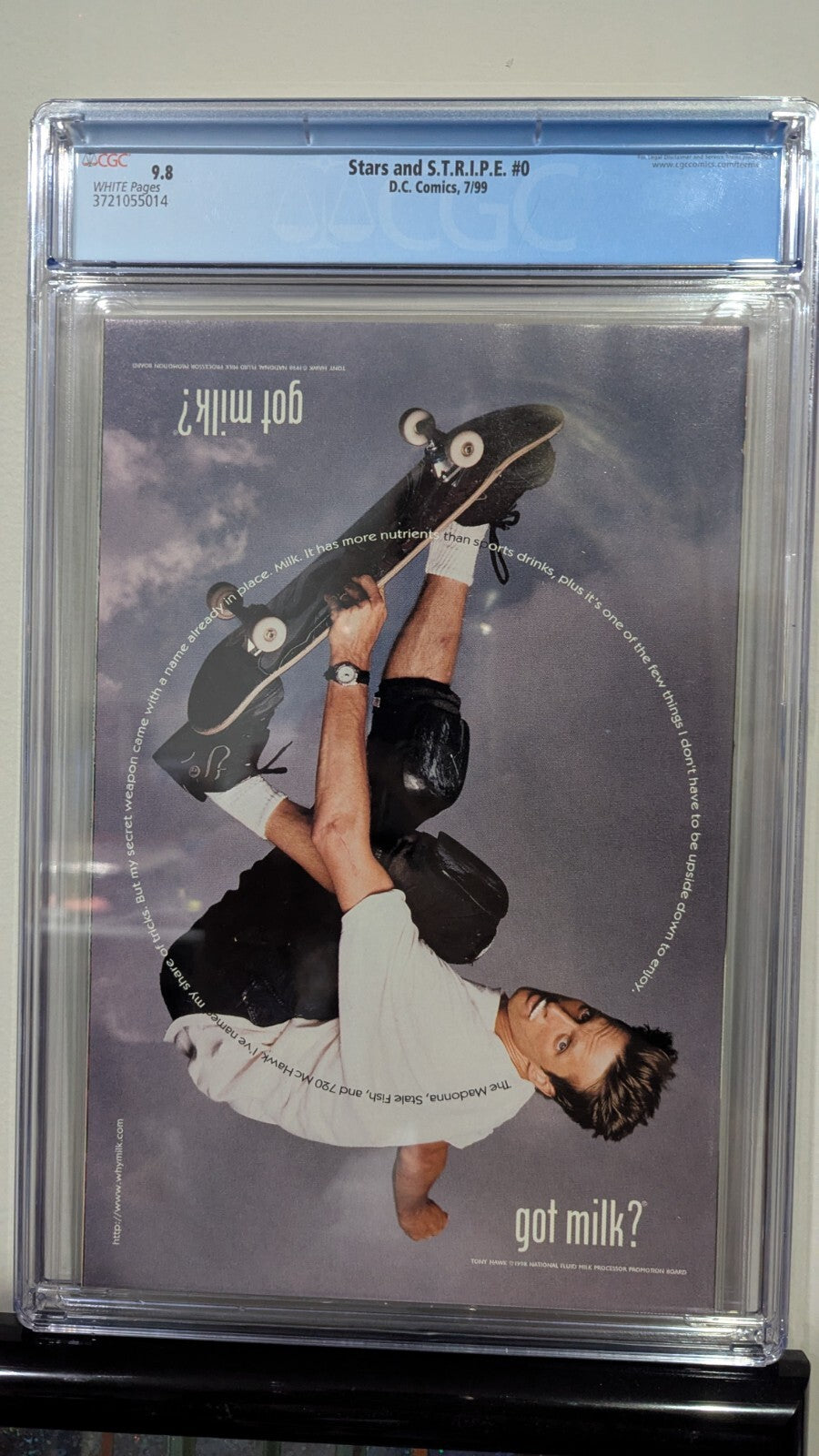 Stars and S.T.R.I.P.E. #0 D.C. Comics, 7/99 CGC 9.8 + Issues #2, #3, and #4.