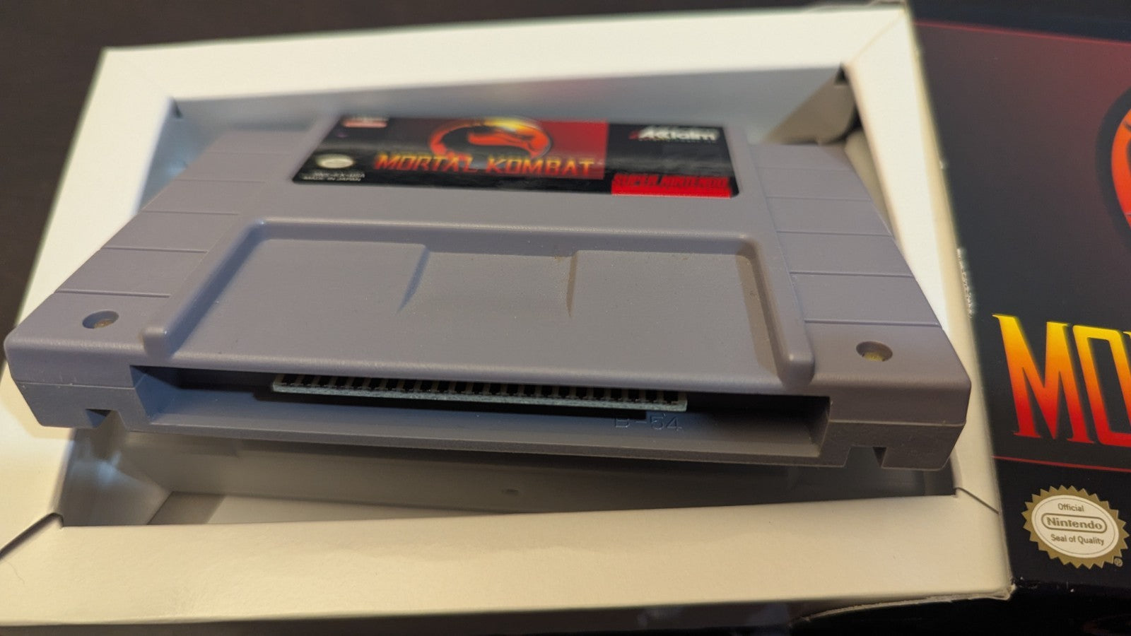 Mortal Kombat: Competition Edition SNES With Box