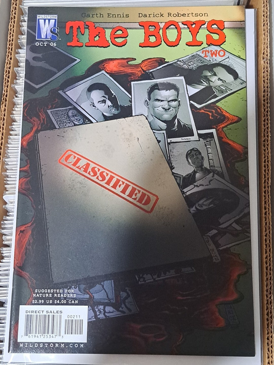 THE BOYS #2 1st Print, 1st Appearances, Garth Ennis DC NM / NM-