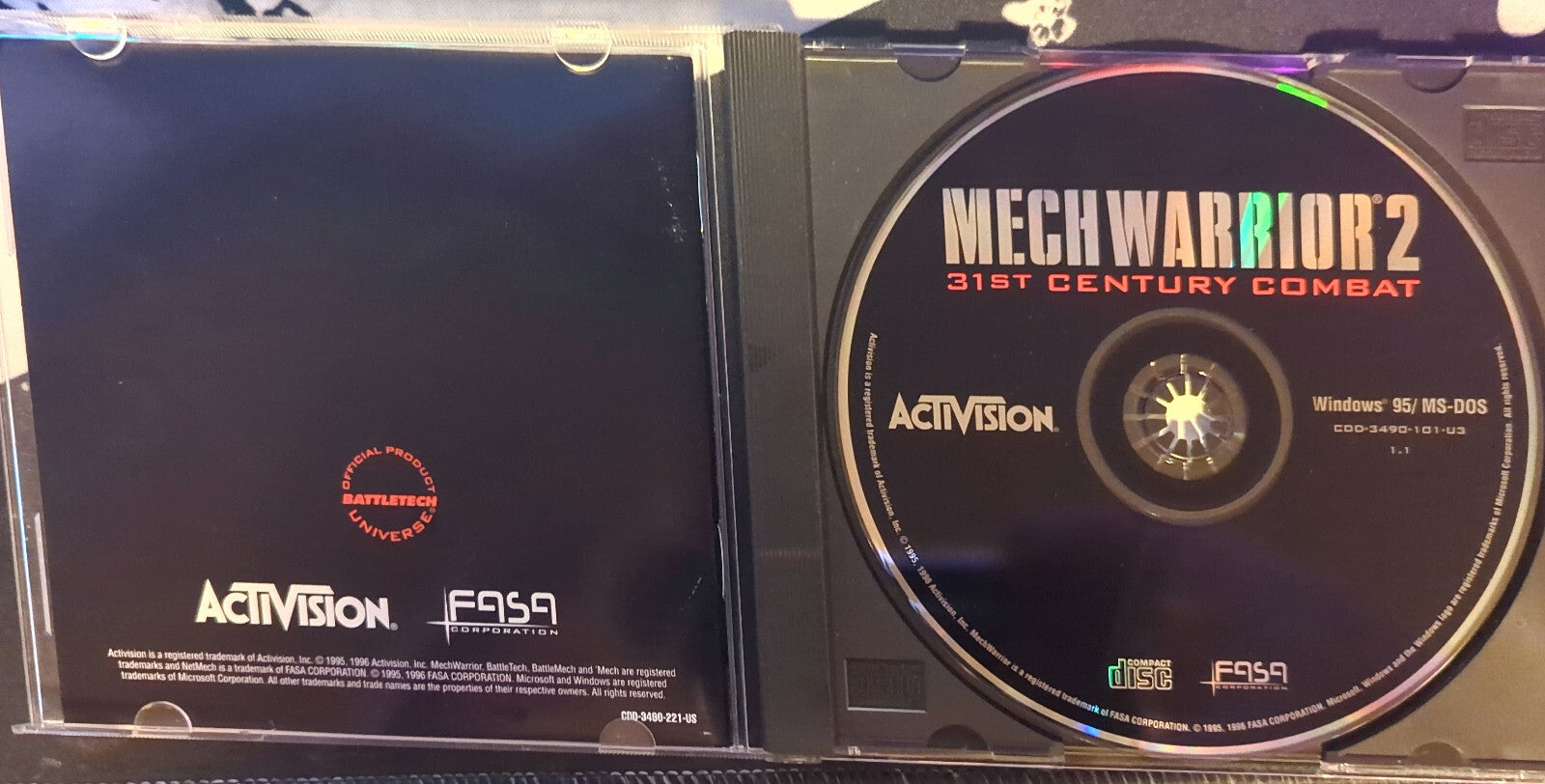 MechWarrior 2 31ST Century Combat (Windows '95) PC Game