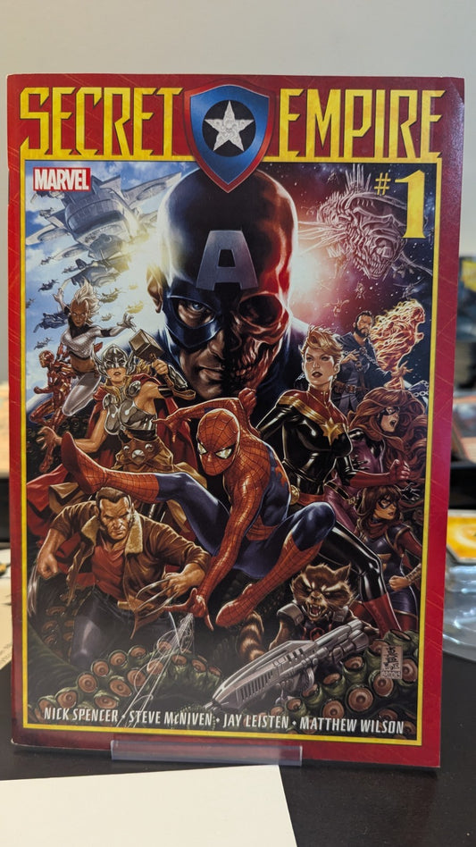 Marvel SECRET Empire lot #1-8, 4 Variants.