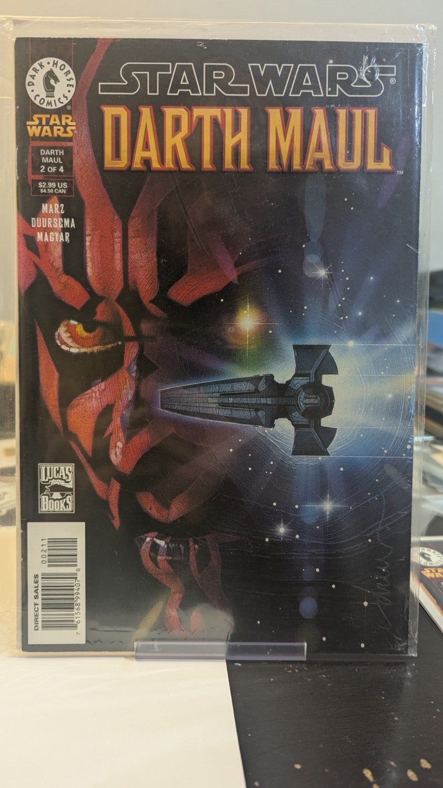 Star Wars Darth Maul comics lot #1A-4A + bonus #3B