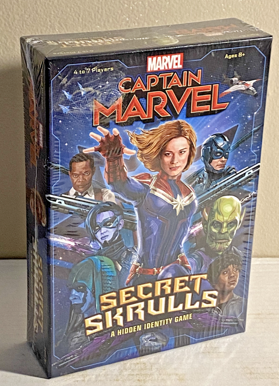 Captain Marvel: Secret Skrulls - A Hidden Identity Strategy Card Game - NEW