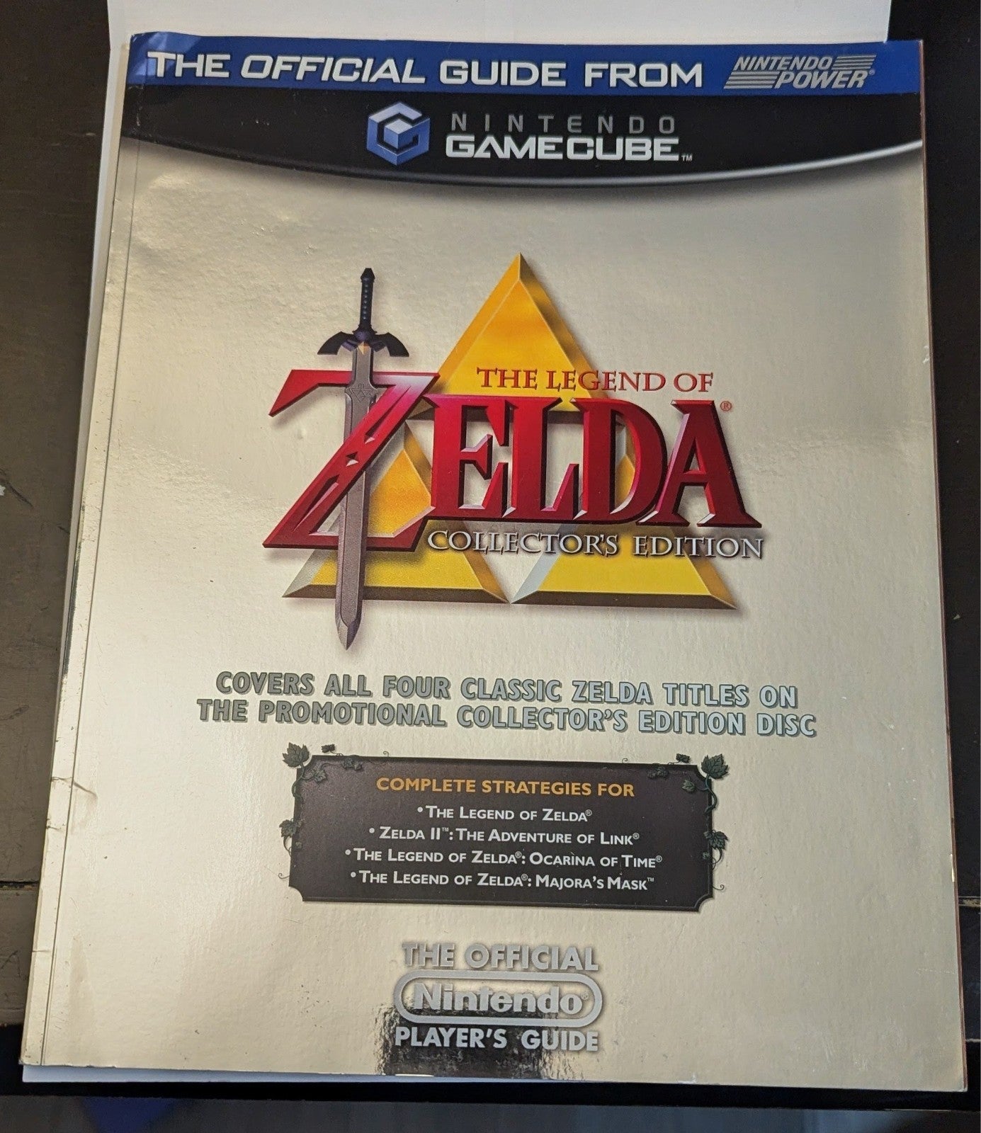 Legend of Zelda Collector's Edition Official Player’s Guide Nintendo GameCube