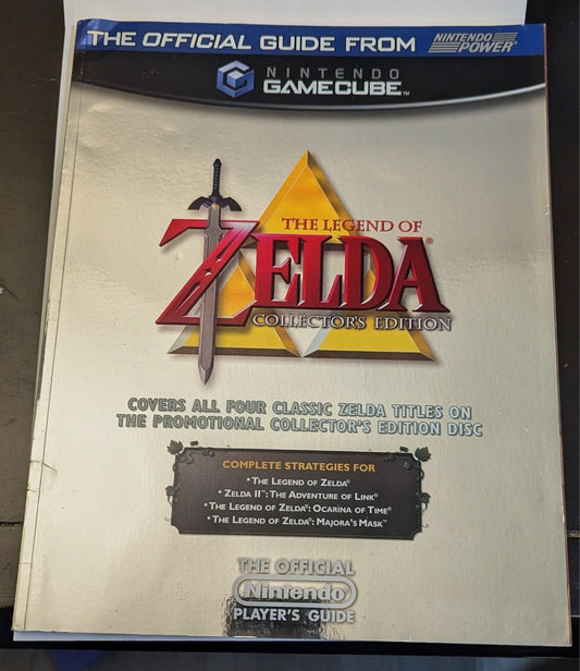 Legend of Zelda Collector's Edition Official Player’s Guide Nintendo GameCube